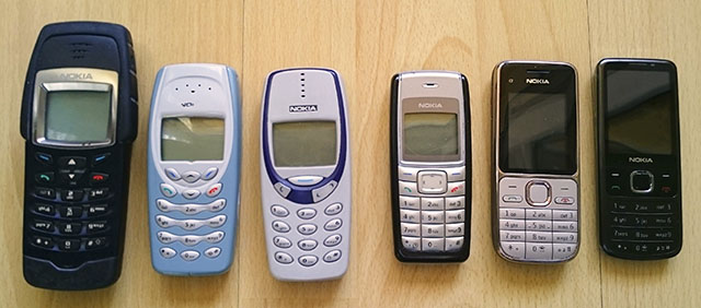 Handys alt Nokia